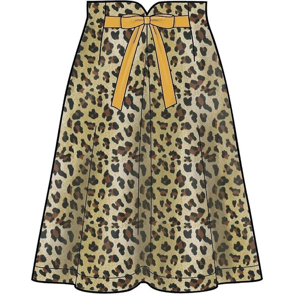 New Look Sewing Pattern 6642 Skirt Raised Waist Misses Size 8-20 - Picture 7 of 7